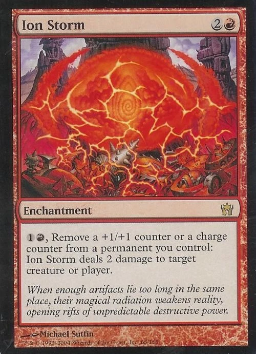 Ion Storm - Medium Play MTG Fifth Dawn - Image 1 of 1