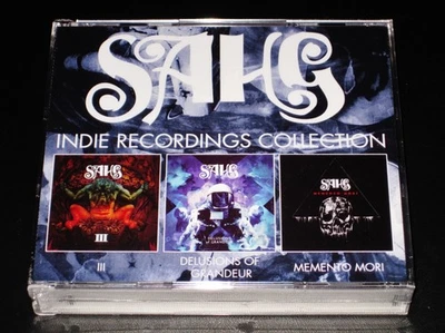 Sahg: Indie Recordings Collection 3 CD Box Set - III Delusions, Memento Mori NEW - Image 1 of 2