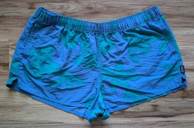 Pantalones Cortos Patagonia Barely Baggies Para Mujer XL Kalani Grande Flotador Azul Tropical Playa Foto 1 de 4