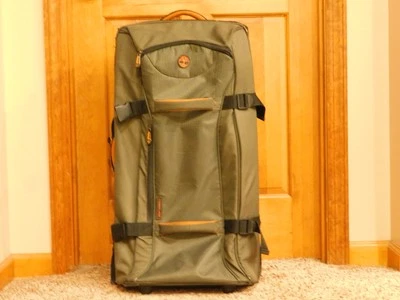 "Maleta de lona grande con ruedas verticales Timberland Cordura 30""" Foto 1 de 4