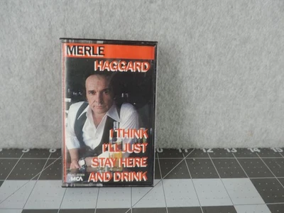 Merle Haggard I Think I'll Just Stay Here And Drink Cassette Foto 1 de 4