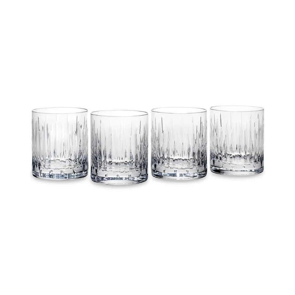 Juego de 4 vasos dobles de cristal Reed & Barton Soho Old Fashioned de 12 oz Foto 1 de 4