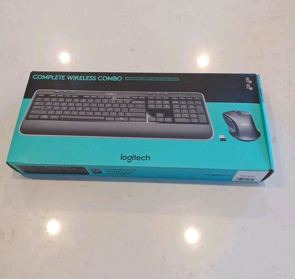 Logitech Complete Wireless Combo Keyboard and Mouse Combo  Open Box Complete !  - Image 1 of 4