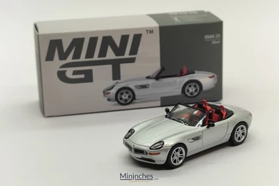 Mini GT n°0998 1/64 BMW Z8 TITANIUM SILVER 2003 - Photo 1/2