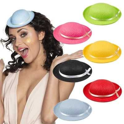 MARCO PORTA Mini Clownhut Melone grün gelb rot schwarz pink hellblau