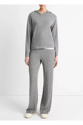 [Nuevo] Vince Mujer Acogedora Sudadera con Capucha Manga Larga (Talla:XS / GRIS OSCURO) Foto 1 de 4