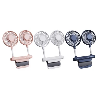 Screen Fan USB Charging Mini Creative Computer Air Cooler Low Noise Operatio - Image 1 of 4