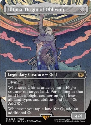 Ultima Origin of Oblivion Borderless 324 Final Fantasy Magic the Gathering 03334 - Image 1 of 2