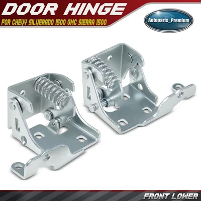 2x Front Lower Door Hinge for Chevrolet Silverado 1500 2007-2013 GMC Sierra 1500 - Image 1 of 4