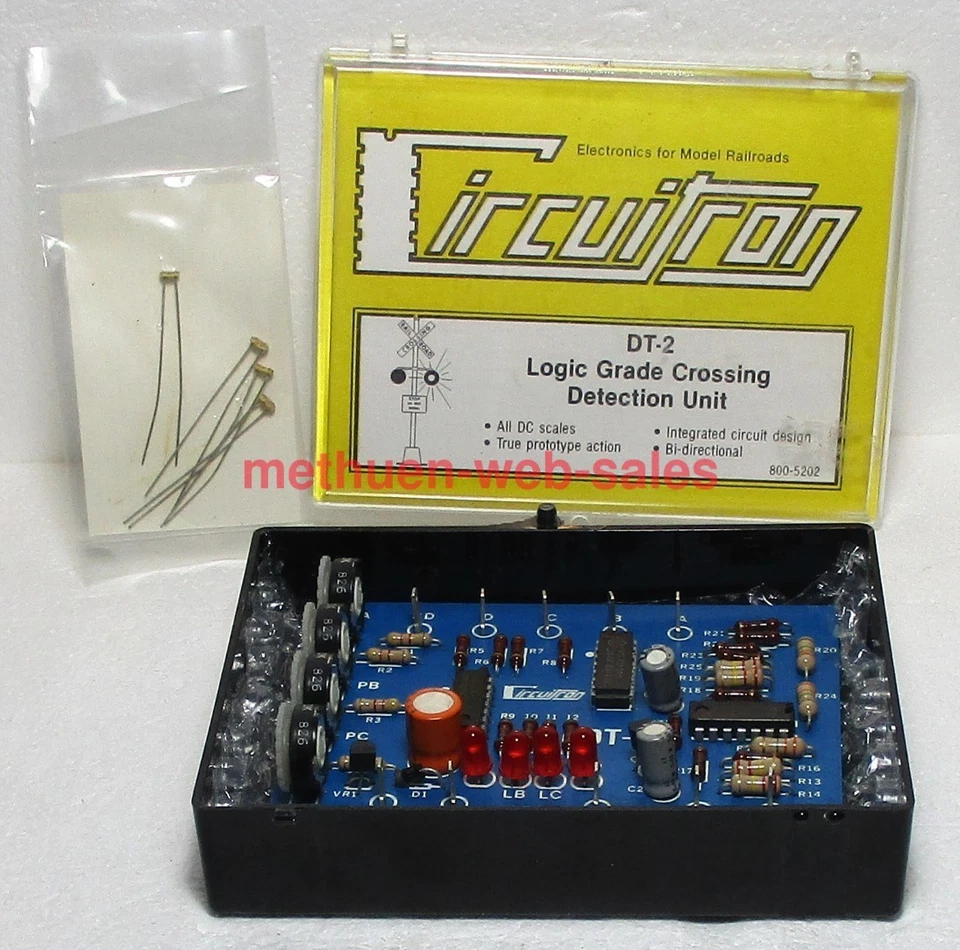 Circuitron~DT-2~Logic Grade Crossing Detection Unit~800-5202~All DC Scales - Image 1 of 1