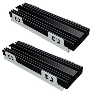 M.2 heatsink ssd with Thermal Silicone pad for PC / PS5 M.2 PCIE NVMe 2280 SS... - Picture 1 of 5