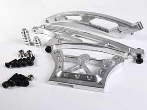 GTB Metall 1/5 Losi MTXL Gas Auto Front Top Plate + Front / Rear Chassis Brace Set - Bild 1 von 10