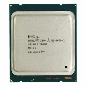 Intel Xeon E5-2660 V2 Processor 2.2GHz 10cores SR1AB 25MB Socket LGA2011 CPU - Picture 1 of 2