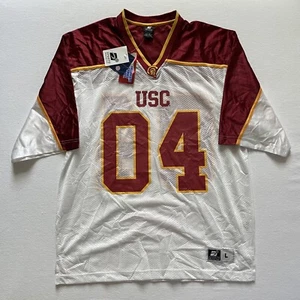 Vintage USC Trojans Fußball Trikot Herren XL Sports Specialties #04 Away 90s Neu - Bild 1 von 16