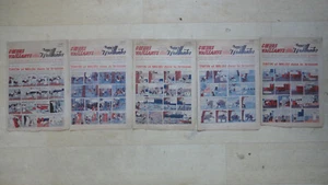 LOT DE 5 NUMEROS DE 1942 COEURS VAILLANTS TINTIN DANS LA BROUSSE HERGE  - Picture 1 of 2