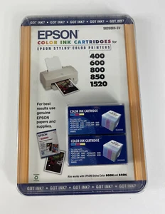 Epson Color Ink Cartridges S020089-SV For Epson Stylus Printers*See Description - Picture 1 of 12