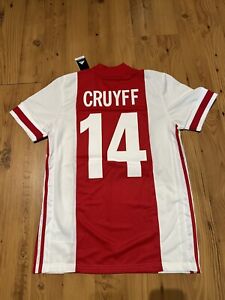 Custom 20/21 Ajax Johan Cruyff Soccer Jersey