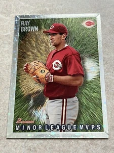 1995 Bowman #236 Ray Brown Minor League MVPS Cincinnati Reds - Picture 1 of 2