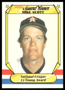 1987 Fleer Award Winners - #37 Mike Scott - Picture 1 of 2