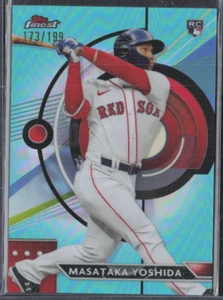2023 Topps Finest Aqua 173/199 #76 Masataka Yoshida RC - Boston Red Sox - MINT - Picture 1 of 2