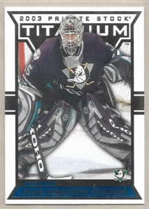 Jean-Sebastien Giguere Anaheim Ducks 2002-03 Titanium Blue /450 #1 - Picture 1 of 1