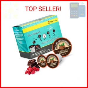 Smart Sips, Chocolate Raspberry Coffee, 24 Count, Single Serve Beverage Cups for - Picture 1 of 2