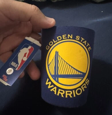 金州勇士队 保温罐 Coolie 内胆包 冷却器 NBA 许可 — 第 1/2 张图片