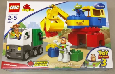 LEGO Duplo Toy Story 5691 grúa espacial ¡NUEVO! Camión de basura Buzz Woody Alien Disney Foto 1 de 4