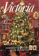 December 1996 VICTORIA Magazine Volume 10 No.12 VG Condition - Christmas