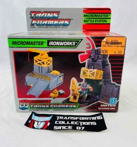Transformers Original G1 1989 Micromaster Battle Station Ironworks MISB Sealed - Picture 1 of 5
