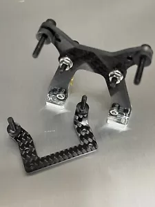 tamiya vanquish VQS 2020 carbon shock tower set front and rear - Picture 1 of 4