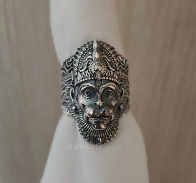 Hanuman ring beautiful original signed by artist Ruben Hanuman Ring God925 Ring - Image 1 of 4
