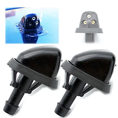 2Pcs Front Windshield Wiper Washer Hood Jet Nozzle Set For Suzuki Grand Vitara - Image 1 of 4
