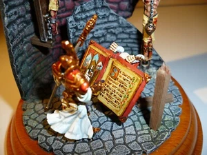miniature-diorama-inquisition hanging - hand painted book miniature  - Picture 1 of 5