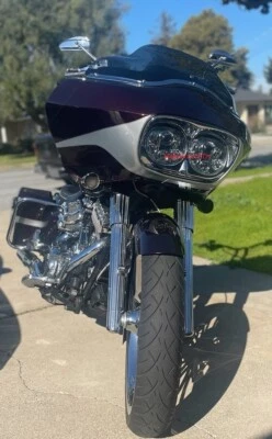 Se adapta a: Harley Davidson Road Glide 1998-2013. Juego de faros LED. ¡Envío EE. UU.! Foto 1 de 4