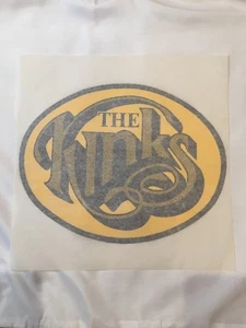 The Kinks 1970's Vintage Iron On Transfer Tshirt - Picture 1 of 2