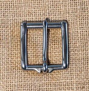 Hebilla de cinturón de rodillo hipoalergénico de acero inoxidable de alta resistencia de 1,5" - Imagen 1 de 3