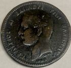 Monnaie Grece 10 Lepta 1882 Ageorge Ikm55 Mc701