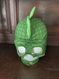 Dinosaur Reptile Child Head Mask Halloween Costume Green Medium - Picture 1 of 7