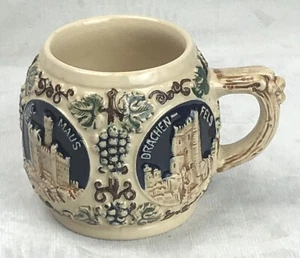 Taza de café de colección del castillo alemán de Gerz hecha en Alemania - Imagen 1 de 8