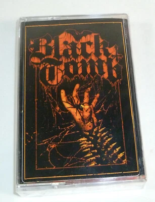 Black Tomb (2016) New Graven Earth Audio Cassette Tape - Orange - Image 1 of 4