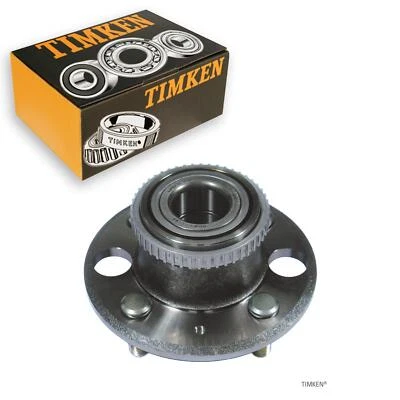 Conjunto de cojinete de rueda y buje trasero Timken para Acura Integra 1990-2001 tracción delantera Foto 1 de 4