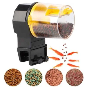 Adjustable Auto Fish Feeder Feeding Aquarium Tank Automatic Food Dispenser Timer - Picture 1 of 12