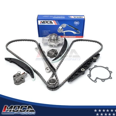 Kit de cadena de distribución bomba de agua apto 01-04 Ford Taurus Mazda Mercury Sable 3.0L DOHC Foto 1 de 4