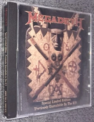 Megadeth Special Limited Edition CD Previously Unavailable in US 1997, Promo Foto 1 de 3