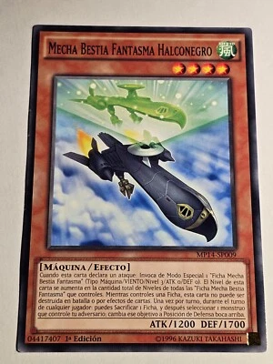 Mecha Phantom Beast Blackfalcon●YUGIOH●MP14●SPANISH●COMMON●1st●NM●Y40 - Image 1 of 2