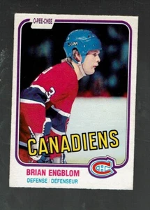 1981-82 OPC. Brian Engblom #175 NM - Picture 1 of 2