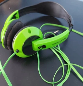 Green scullcandy Headband Headphones, scullcandy headphones - Picture 1 of 4