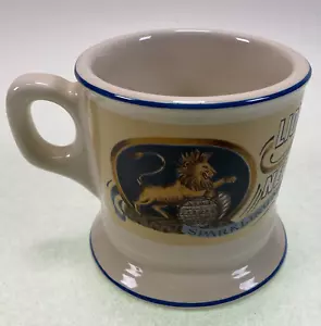 Franklin antica tazza da barba in miniatura Lion Brewery of New York 1982 come nuova - Foto 1 di 4