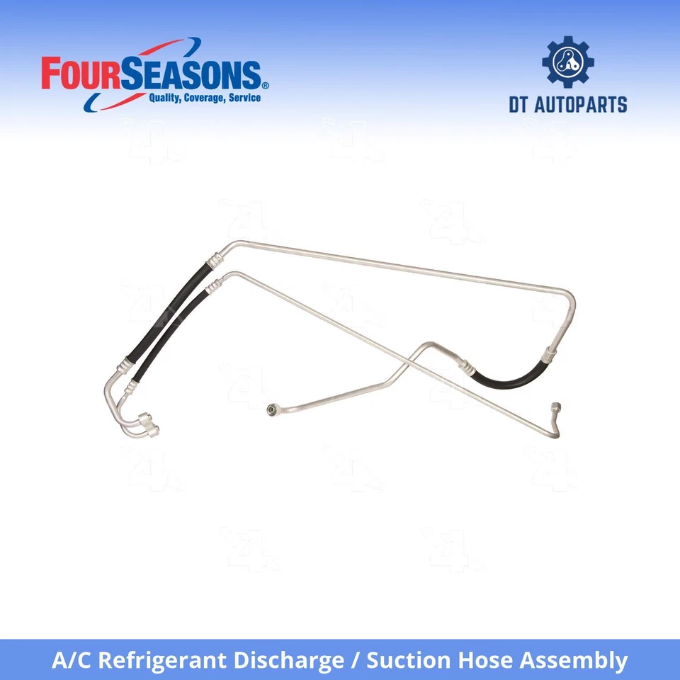 Conjunto de manguera de línea de succión de descarga para Chevrolet V10 Suburban 1987-88 4 mares Foto 1 de 4